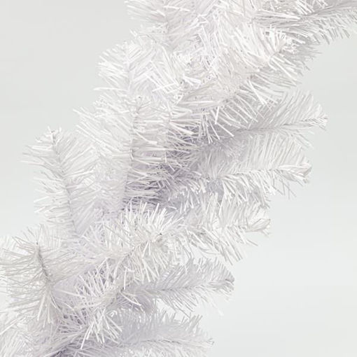 Εικόνα για Χριστουγεννιάτικη Γιρλάντα Κλαδί Λευκή 230x30cm Eurolamp 600-30336