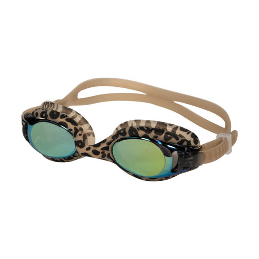 Εικόνα για VAQUITA Γυαλιά Κολύμβησης Ενηλίκων Leopard - Fashion Αντιθαμβωτικοί Φακοί με Επίστρωση Καθρέπτη 66509