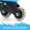 Εικόνα για Ρυθμιζόμενα Inline Roller Skates Mεγέθους 27 έως 30.5 – Mπλε - Xootz