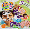 Εικόνα για Προσωρινά Τατουάζ Προσώπου 20 Τεμάχια Face Paintoos - Party Pack