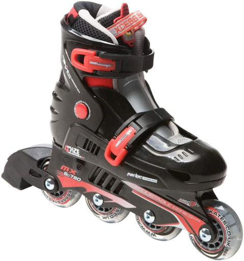 Εικόνα για Αυξομειούμενα Rollers Adjustable Inline Skates Λευκό/Μωβ MX-S780 Xcess