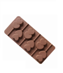 Εικόνα για Φόρμα Σιλικόνης Για Γλειφιτζούρια, Σοκολατάκια Καρδιά Καφέ 24x11 cm