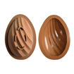 Εικόνα για Φόρμα Σιλικόνης Διπλή Κύμα Για 3D Σοκολατένιο Αυγό