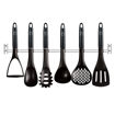 Εικόνα για Σετ Εργαλεία Κουζίνας 7τμχ Με Επιτοίχια Βάση, Black Silver Collection BH-6327 Berlinger Haus