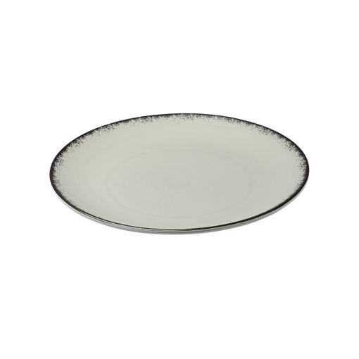 Εικόνα για Πιάτο Ρηχό από Πορσελάνη Γκρι με Διάμετρο 21cm Συλλογή Pearl  Estia 07-16395