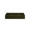 Εικόνα για Καλάθι  Οργάνωσης 4 Θέσεων 33x23x6cm Olive Green Estia 04-14919