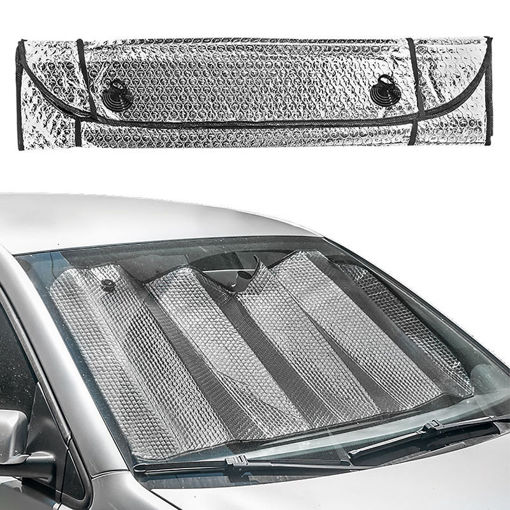 Εικόνα για Ηλιοπροστασία Αυτοκινήτου Aluminum 130 x 60 cm