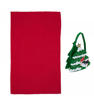 Εικόνα για Χριστουγεννιάτικη Βαμβακερή Πετσέτα Κόκκινη σε θήκη Έλατο 38 x 64 cm HR-TWLBAG-XMAS1green  Heinner