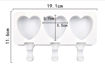 Εικόνα για Φόρμα Σιλικόνης Hearts 3 θέσεων με 20 τεμ. Ξυλάκια 19,2x11,6 cm