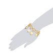 Εικόνα για Γυναικείο Βραχιόλι Χρυσή Αλυσίδα Με Κρεμαστά και Πέρλες Tassioni 60291283