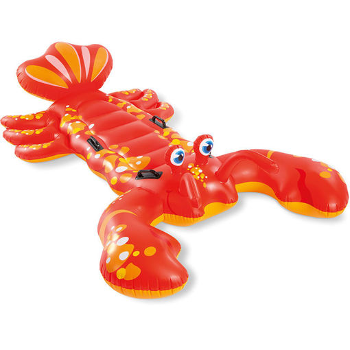 Εικόνα για Παιδικό Φουσκωτό Ride On Θαλάσσης με Χειρολαβές Κόκκινο Lobster Ride-On Intex 57528