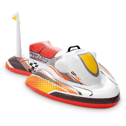 Εικόνα για Παιδικό Φουσκωτό Ride On Θαλάσσης Jet Ski με Χειρολαβές Κόκκινο Wave Rider Intex 57520