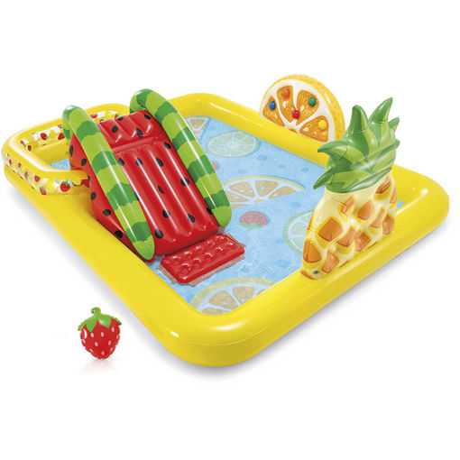 Εικόνα για Παιδική Πισίνα PVC Φουσκωτή 244x191x91 cm Fun’n Fruity Play Center Intex 57158