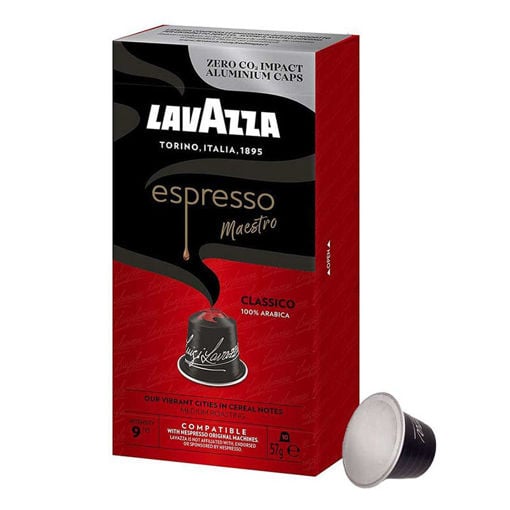 Εικόνα για Lavazza Espresso Maestro Classico Κάψουλες Αλουμινίου Συμβατές Με Nespresso  – 10 Κάψουλες