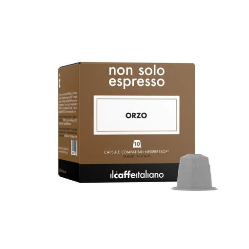 Εικόνα για Ρόφημα Κριθαριού Χωρίς Καφεΐνη Συμβατό με Nespresso IL Caffe Italiano Orzo – 10 Κάψουλες
