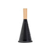 Εικόνα για Τρίφτης Ανοξείδωτος Κωνικός Μαύρος Bamboo Essentials Estia 01-14667