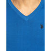Εικόνα για Ανδρικό Πουλόβερ με V-Neck Χρώματος Mπλε Ρουά U.S. Polo ASSN 5216451894-173