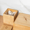 Εικόνα για Κουτί Αποθήκευσης Καφέ 9x9x8cm Estia Bamboo Essentials 02-13165