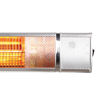 Εικόνα για Θερμάστρα Επιτοίχια Με Golden Tube 2000W IP65 Eurolamp  147-29565