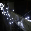 Εικόνα για Ηλιακά Χριστουγεννιάτικα 200 Λαμπάκια Λευκό Ψυχρό LED Εξωτερικού Χώρου
