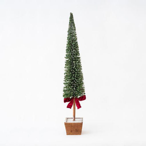Εικόνα για Χριστουγεννιάτικο Διακοσμητικό Πλαστικό Δεντράκι  20x95cm Πράσινο Eurolamp 600-45645