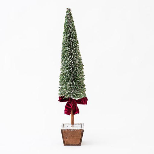 Εικόνα για Χριστουγεννιάτικο Διακοσμητικό Πλαστικό Δεντράκι Πράσινο 16x75cm Eurolamp 600-45646