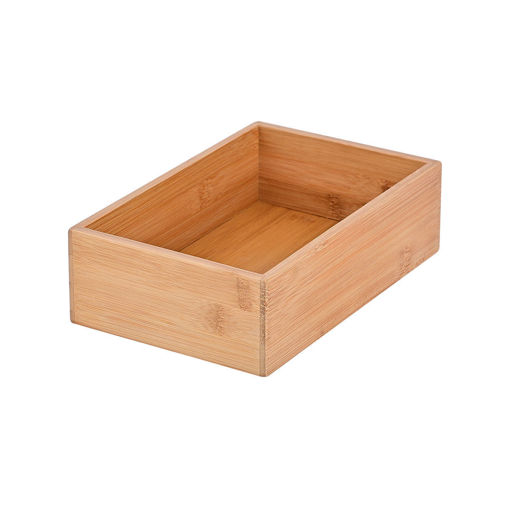 Εικόνα για Κουτί Οργάνωσης Συρταριού Bamboo Essentials 15x23x7 cm Estia 03-17552