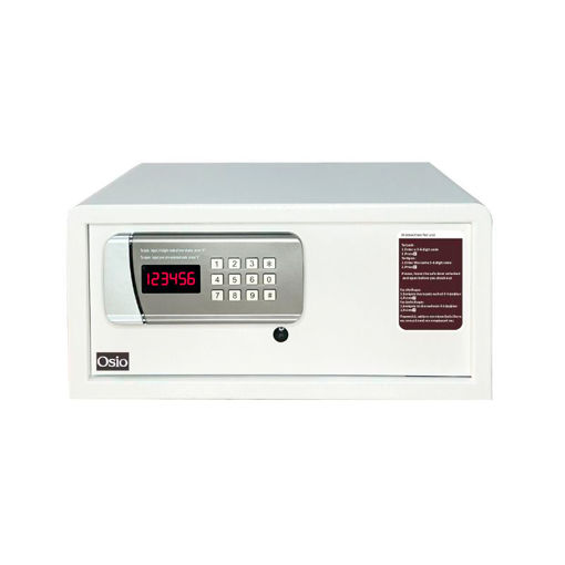 Εικόνα για Χρηματοκιβώτιο με ηλεκτρονική κλειδαριά Λευκό 43 x 38 x 20 cm OSB-2043WH Osio 100452-0010