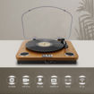 Εικόνα για AKAI ATT-11BTN Ξύλινο Πικάπ Retro με Bluetooth IN/OUT & USB Recording - Vinyl to Digital