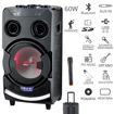 Εικόνα για AKAI ABTS-112 Professional Karaoke Party Speaker 60W με Ασύρματο Μικρόφωνο & Trolley - LED Φωτισμός