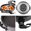 Εικόνα για Ηλεκτρικό Φουρνάκι Πίτσας 42 cm 1500 W με Θερμοστάτη 5 Θέσεων First Austria FA-5109-2 (Αντικολλητικό, Γυάλινο Καπάκι)