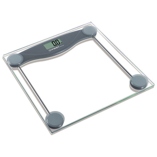 Εικόνα για Ηλεκτρονική ζυγαριά μπάνιου γυάλινη First Austria FA-8013-3-GR