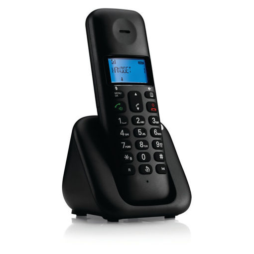 Εικόνα για Motorola T301 Black (Ελληνικό Μενού) Ασύρματο τηλέφωνο με ανοιχτή ακρόαση