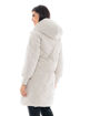 Εικόνα για Biston fashion γυναικείο μακρύ μπουφάν με ενσωματωμένη κουκούλα Ice 48-101-055