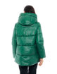 Εικόνα για Γυναικείο demi μπουφάν με ενσωματωμένη κουκούλα Biston fashion Πράσινο  48-101-089