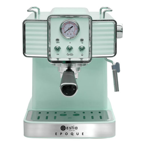 Εικόνα για Μηχανή Espresso Retro Epoque 1350w 20bar 1.5lt Mint Estia 06-19440