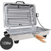 Εικόνα για Ψησταριά Inox Ορθογώνια 1200W ΓΙΓΑΣ 51 x 36 x 15 cm Roller Kappatos 20107