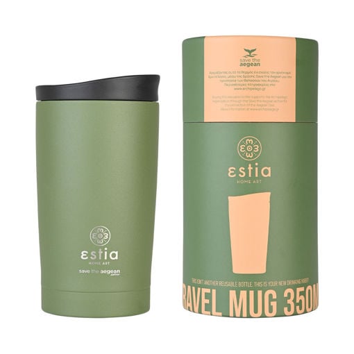 Εικόνα για Θερμός Travel Mug Save The Aegean 350ml Forest spirit Estia 01-20392