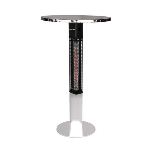 Εικόνα για Θερμαινόμενο τραπέζι 1000W από ανοξείδωτο ατσάλι με ύψος 110cm,  IP55 Eurolamp 300-42060
