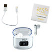 Εικόνα για Αδιάβροχα Handsfree in-ear ακουστικά NSPods Pro λευκά με θήκη φόρτισης NSP BN550, 10091-0003