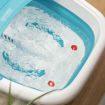 Εικόνα για Υδρομασάζ ποδιών αναδιπλούμενο  με θέρμανση νερού, φυσαλίδες και υπέρυθρες – 450W Μπλε First Austria FA-8116-2-BL