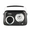Εικόνα για Ρετρό φορητό αναλογικό ραδιόφωνο με Bluetooth, AUX, USB, FM και subwoofer–24W Osio OPR-3040B Μαύρο