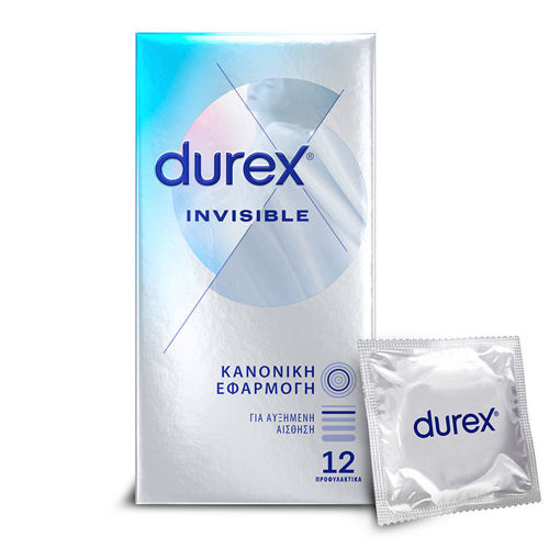 Εικόνα για Προφυλακτικά Durex Invisible – 12 Τεμάχια