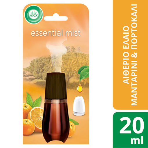 Εικόνα για Ανταλλακτικό για το Αρωματικό Χώρου Essential Mist με Άρωμα Μανταρίνι-Πορτοκάλι Airwick 20 ml