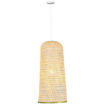 Εικόνα για Φωτιστικό Bamboo Κρεμαστό Μονόφωτο Max 60W με Ντουί E27 Δ30 x 210cm Eurolamp 144-31008