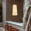 Εικόνα για Φωτιστικό Bamboo Κρεμαστό Μονόφωτο Max 60W με Ντουί E27 Δ30 x 210cm Eurolamp 144-31008