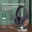Εικόνα για Ασύρματα Ακουστικά Over Ear Bluetooth 5.3 με ANC & Αναδιπλούμενο Σχέδιο Akai BTH-W150ANC (Bamboo FSC, Καρυδί)