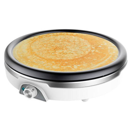 Εικόνα για Cecotec Fun Crepestone XL Inox 08019 – Κρεπιέρα 1350W με Αποσπώμενη Αντικολλητική Πλάκα 38cm