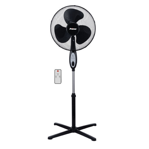 Εικόνα για Ανεμιστήρας Ορθοστάτης 16'' 40εκ. Με Τηλεχειριστήριο Μαύρος PRSF-80624 Primo