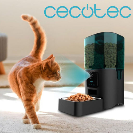 Εικόνα για Έξυπνη Αυτόματη Ταΐστρα Cecotec Pumba 6000 WiFi με Κάμερα - Ταΐστρα Κατοικιδίων 6L με App 09566